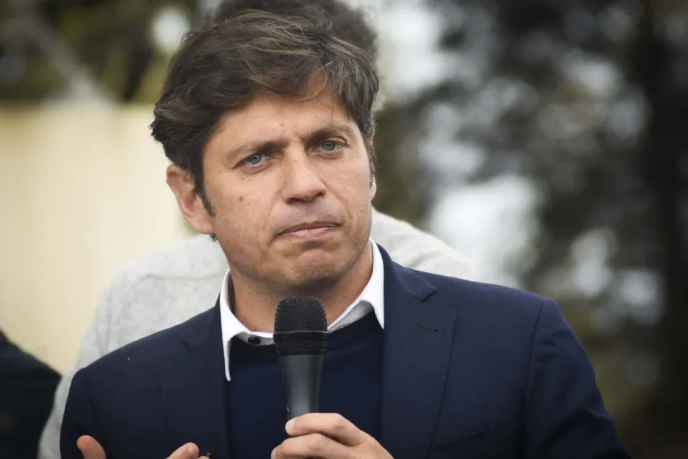 Axel Kicillof de visita en Patagones. 