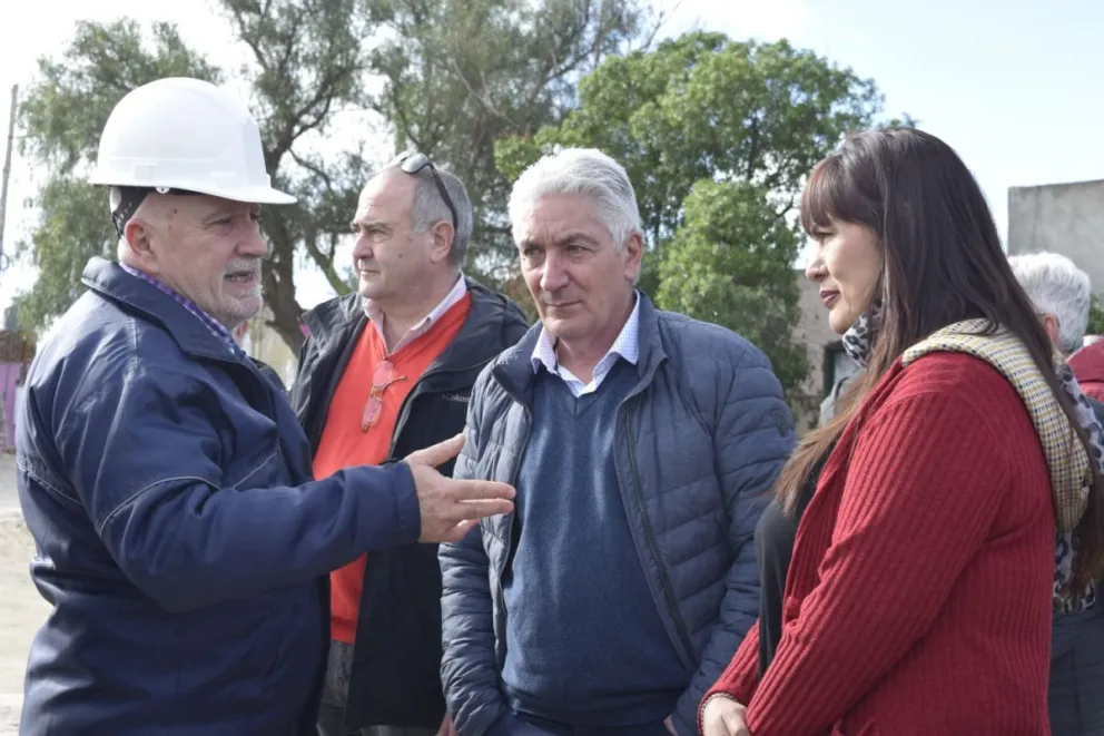 Zara y Miño estuvieron en Villa del Carmen donde están cambiando la cara al barrio