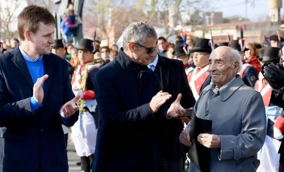 En La Pampa despidieron con honores al Ciudadano Ilustre de Viedma, Angel Garay