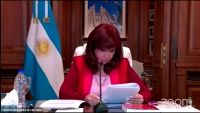 Cristina Kirchner por la causa Vialidad: "Un Gobierno elegido por el pueblo no puede ser considerado una asociación ilícita"