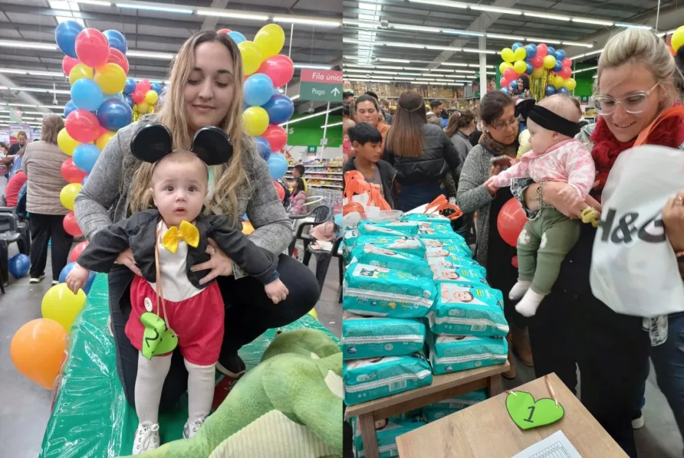 Exitoso desfile de bebés en Chango Más