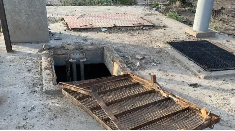 Otro acto de vandalismo afectó a la empresa Aguas Rionegrinas