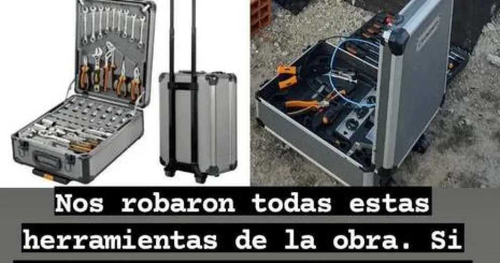 Obras en construcción objetivo recurrente para los delincuentes: “Nos tienen locos los ladrones”