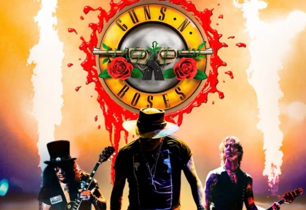 Los Guns N´Roses ya estan en Argentina