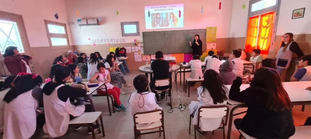 Con buena participación de alumnos continúan las jornadas de prevención de Grooming