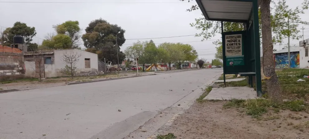 La mujer fue encontrada por efectivos policiales en el propio barrio Zatti de la capital rionegrina. Foto NoticiasNet (archivo).