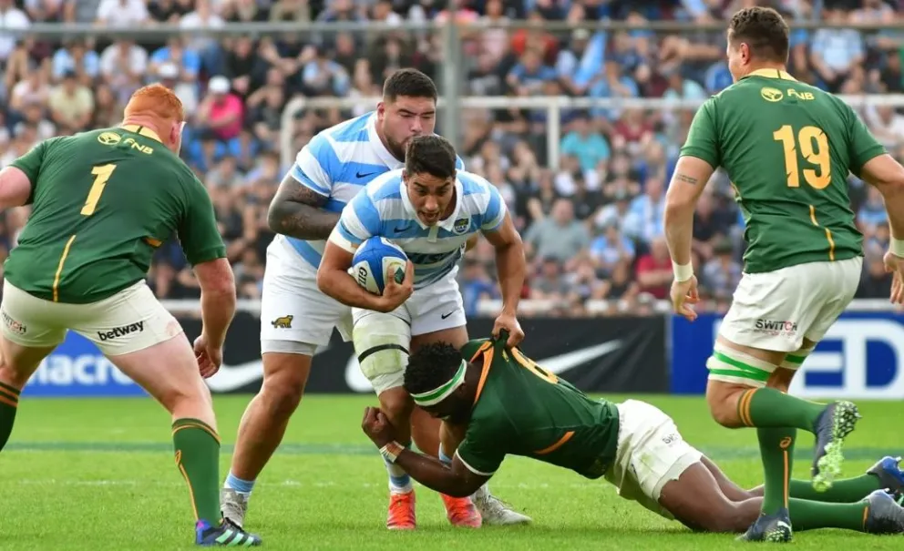Dejaron pasar su gran chance: Los Pumas lucharon hasta el final, pero cayeron contra Sudáfrica  