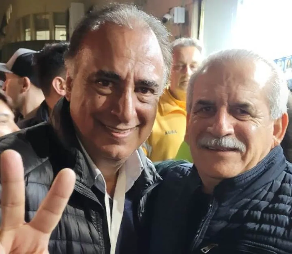 Marino estuvo presente en la elección que renovó mandato al histórico dirigente Armando Cavalleri 