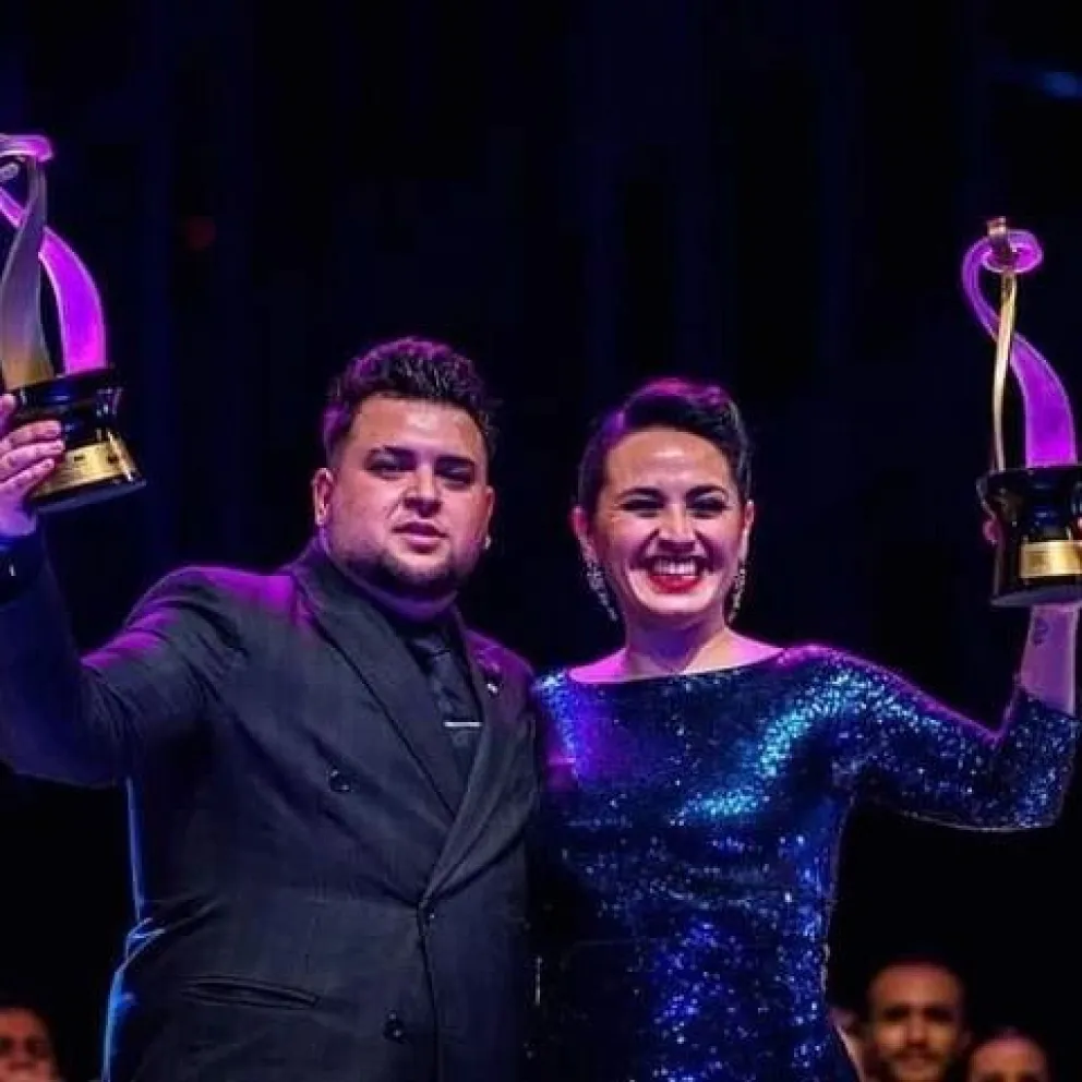 Una pareja de rionegrinos se alzó con el festival mundial de tango