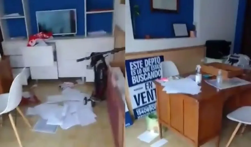  Robo en inmobiliaria de Viedma: el desesperado reclamo de la dueña al delincuente por algo puntual que se llevó