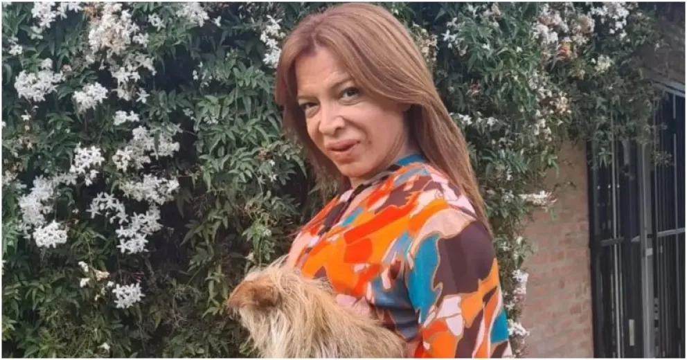 El llanto de Lizy Tagliani al contar que mataron a su perro