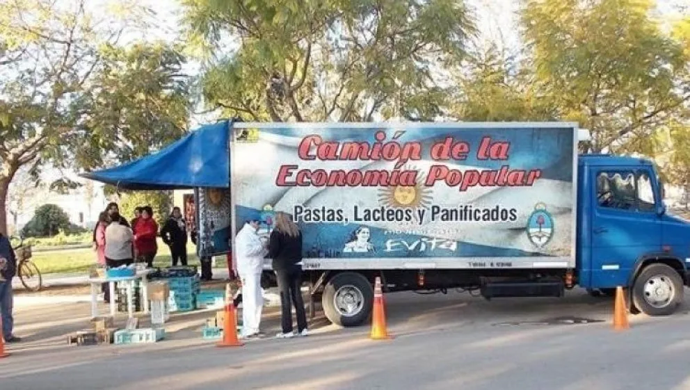 El camión de la economía popular llega a Viedma: días, horarios y qué en zonas estará 