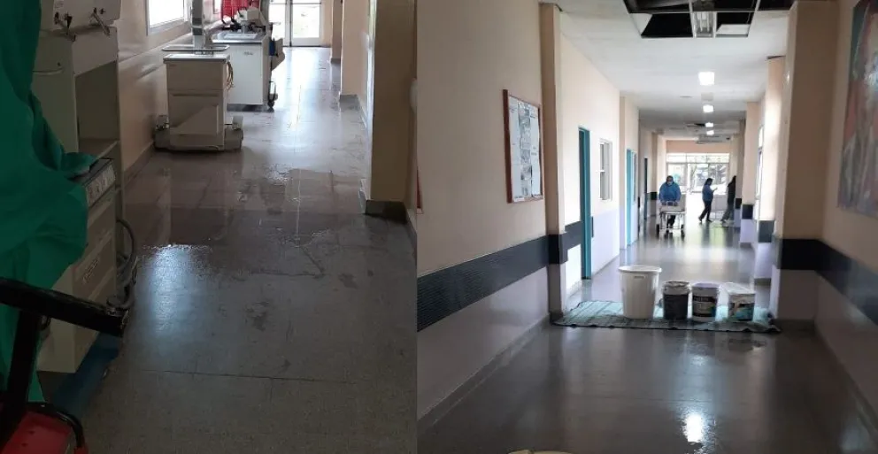 Cambiaron de empresa para reparar el techo del hospital Zatti, por ineficiencia de la actual contratista