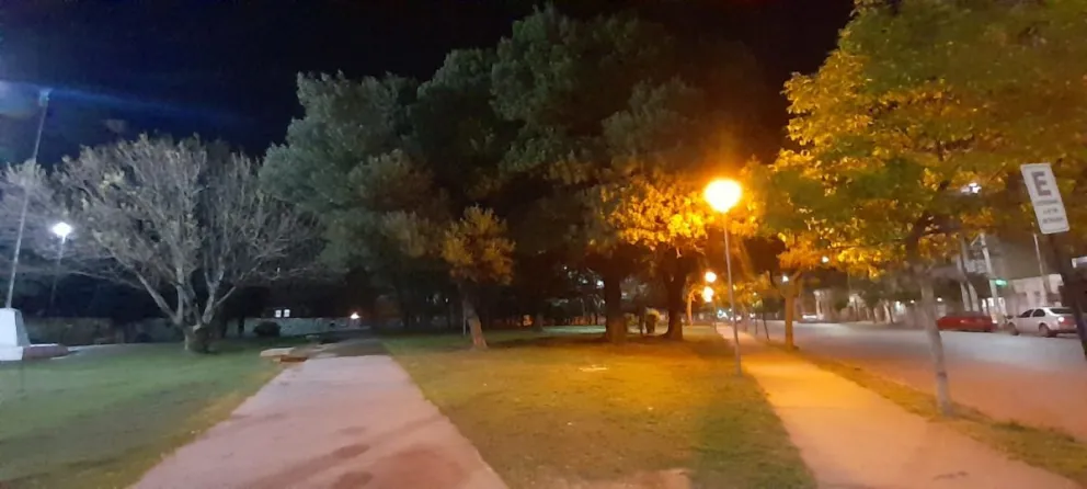 Vivir en la cornisa: desalojan  pacíficamente un "mini" acampe en el mástil