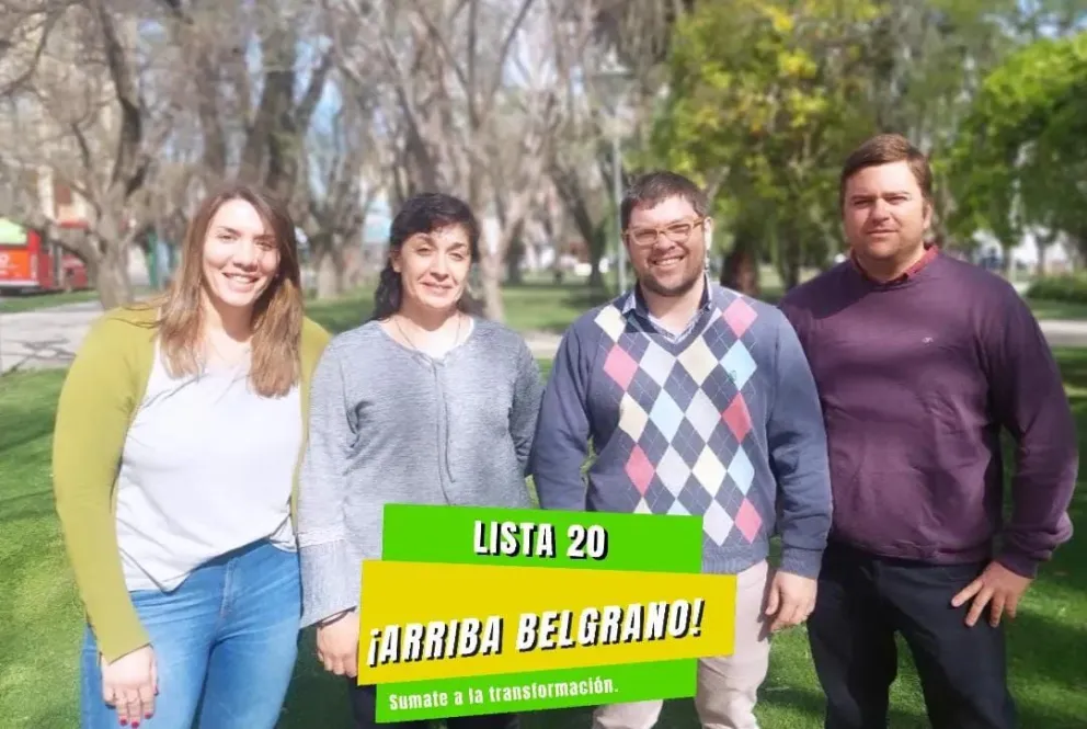 Elecciones en el barrio Belgrano: Matías Finocchiaro y Mariela Cambarieri encabezan la lista 20