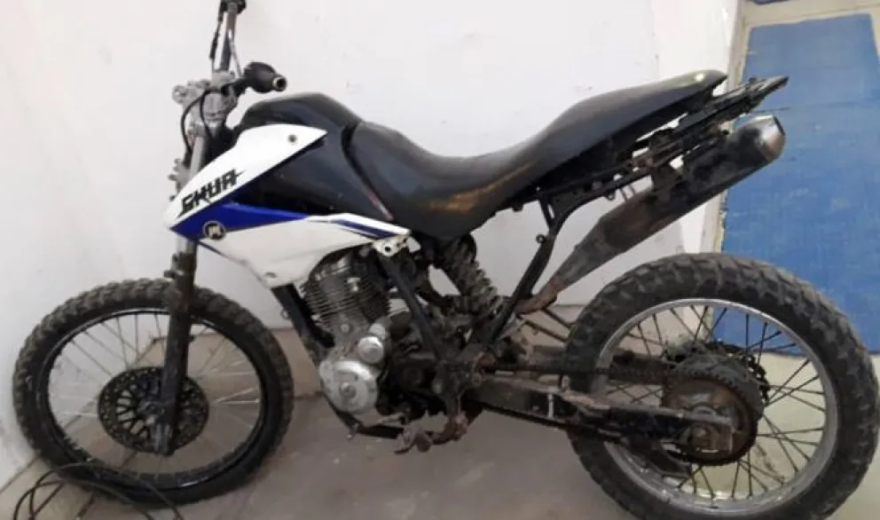 Una moto provocó las sospechas de la policía,  tenía pedido de secuestro y fue incautada