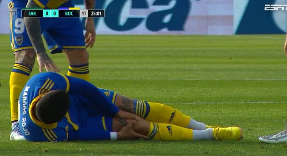 Marcos Rojo fue operado de la lesión en los ligamentos de la rodilla: los detalles del parte médico