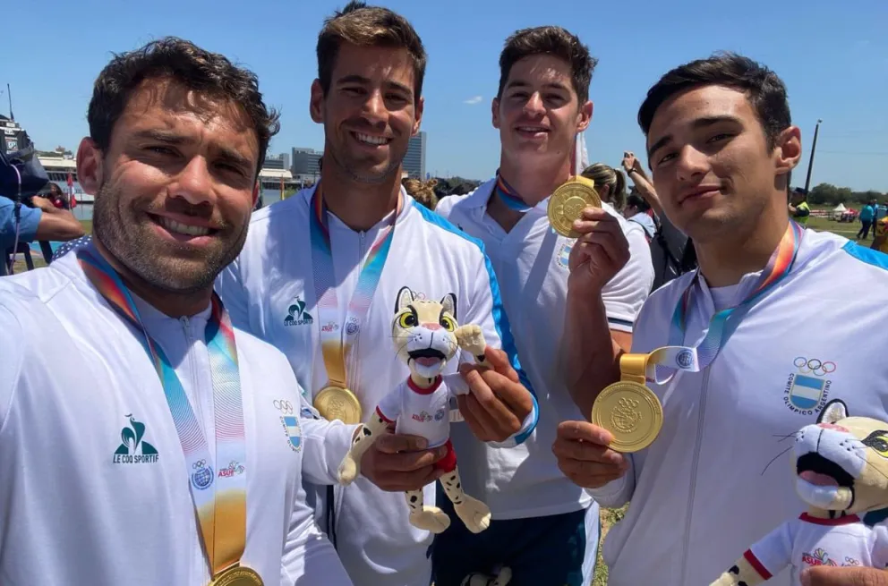 Juegos Suramericanos: el palista Agustín Rodríguez expresó su felicidad tras lograr la medalla dorada