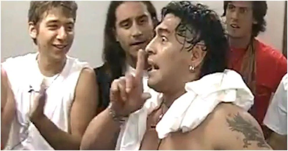 Gastón Trezeguet reveló qué tenía la bolsita que les llevó Maradona a la casa de Gran Hermano