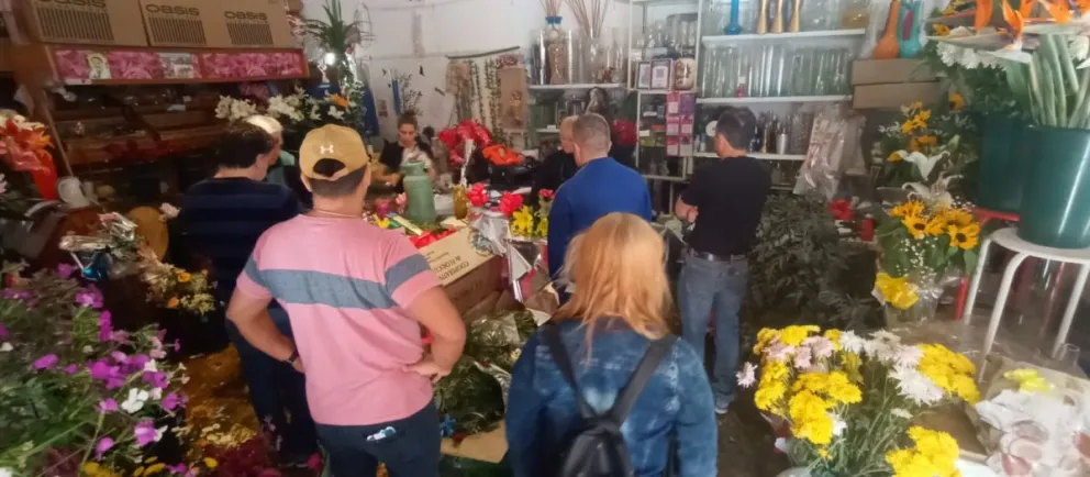Las flores y las reuniones gastronómicas tomaron protagonismo en el Día de la Madre