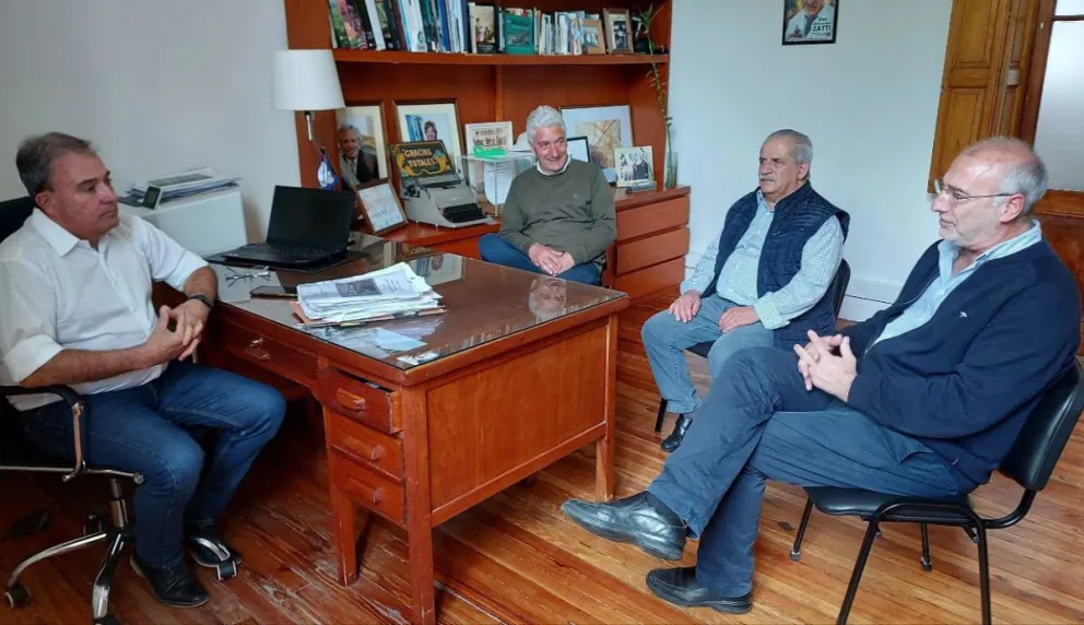 Acuerdan acciones conjuntas para reactivar el tren entre Bahía Banca y Patagones-Viedma