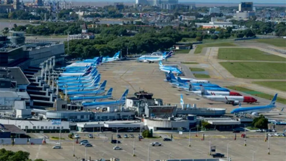 Nunca pudieron llegar al aeroparque de la Ciudad Autónoma de Buenos Aires. Foto NoticiasNet (archivo).