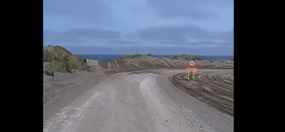 Habrá que circular con precaución en el Camino de la Costa, a la altura de Bahía Rosa