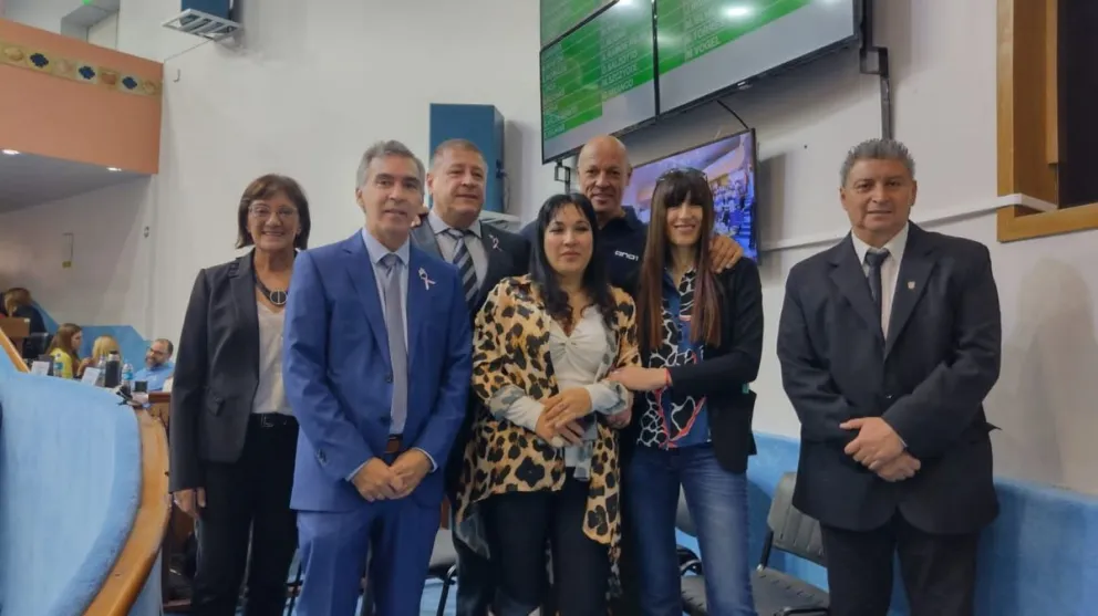 Reconocieron en la Legislatura el acto heroico de Claudio Naim Pérez