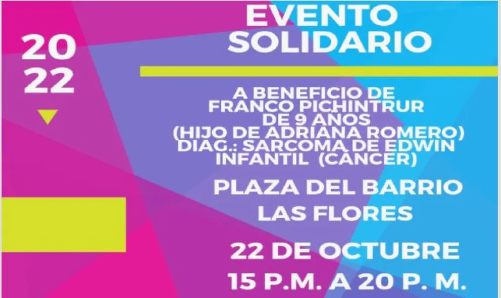 Evento solidario por Franco, un nene de Viedma que está internado en Buenos Aires 