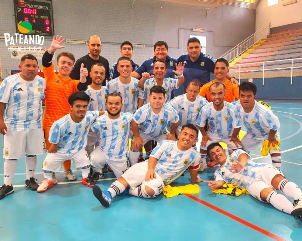  La Selección Argentina de Talla Baja goleó 8 a 1 a Alemania con presencia de un rionegrino