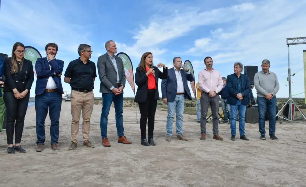 Curetti destacó los múltiples beneficios con la nueva Planta de Líquidos Cloacales