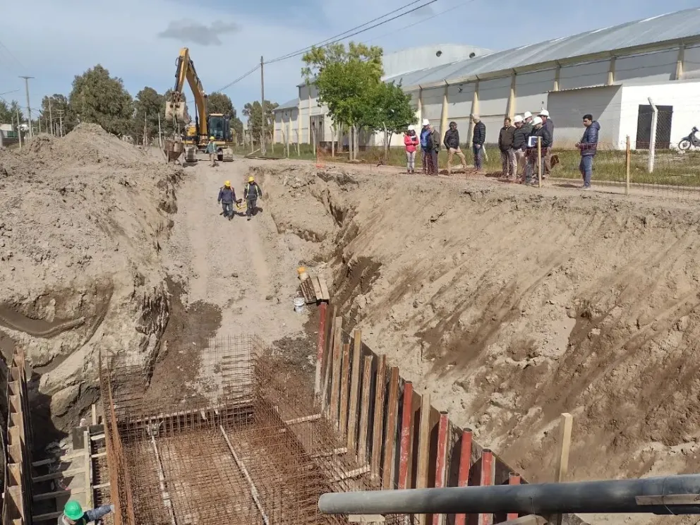 Importantes avances en las obras del Parque Industrial de Viedma