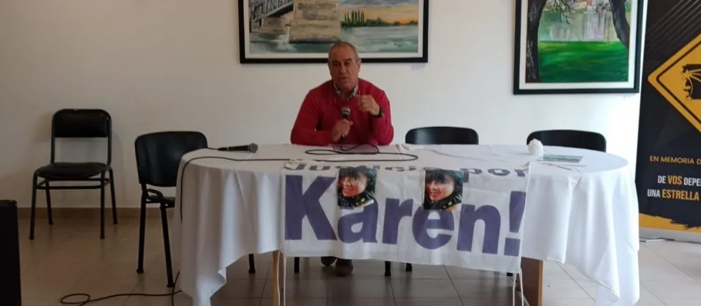 Costantino disertó  en el Encuentro provincial de Familiares de Víctimas de hechos de Violencia