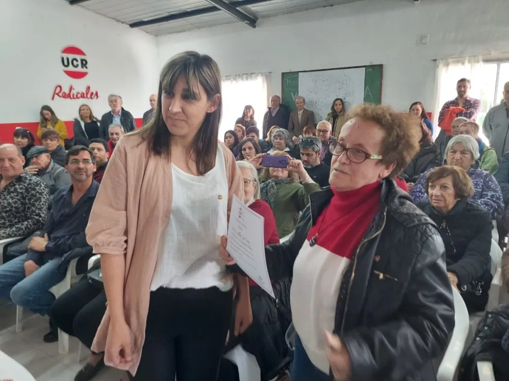 Genoveva Molinari asumió la conducción local de la Unión Cívica Radical