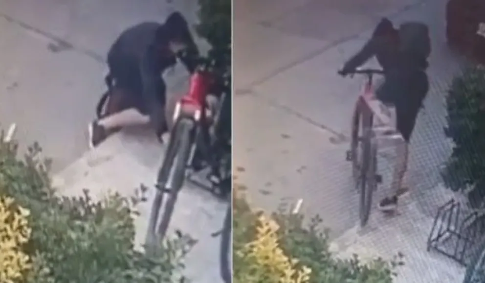 Video: buscan a un delincuente con un tatuaje en un gemelo