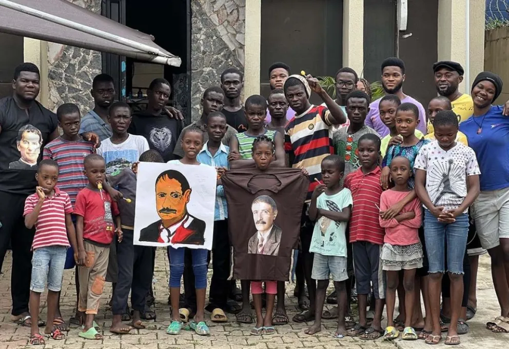 Nigeria: los niños de la calle en Lagos celebran la vida del "Enfermero santo"