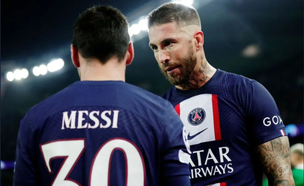 Sergio Ramos se refirió a su relación con Messi en el PSG y cómo lo ve para el Mundial