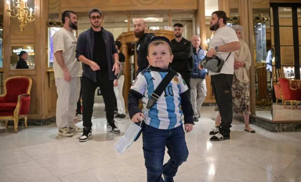 Hasbulla en Argentina: la insólita reacción del influencer cuando le preguntaron por Messi