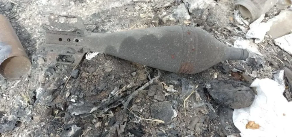 La Brigada de Explosivos fue llamada a actuar y logró desactivar un mortero