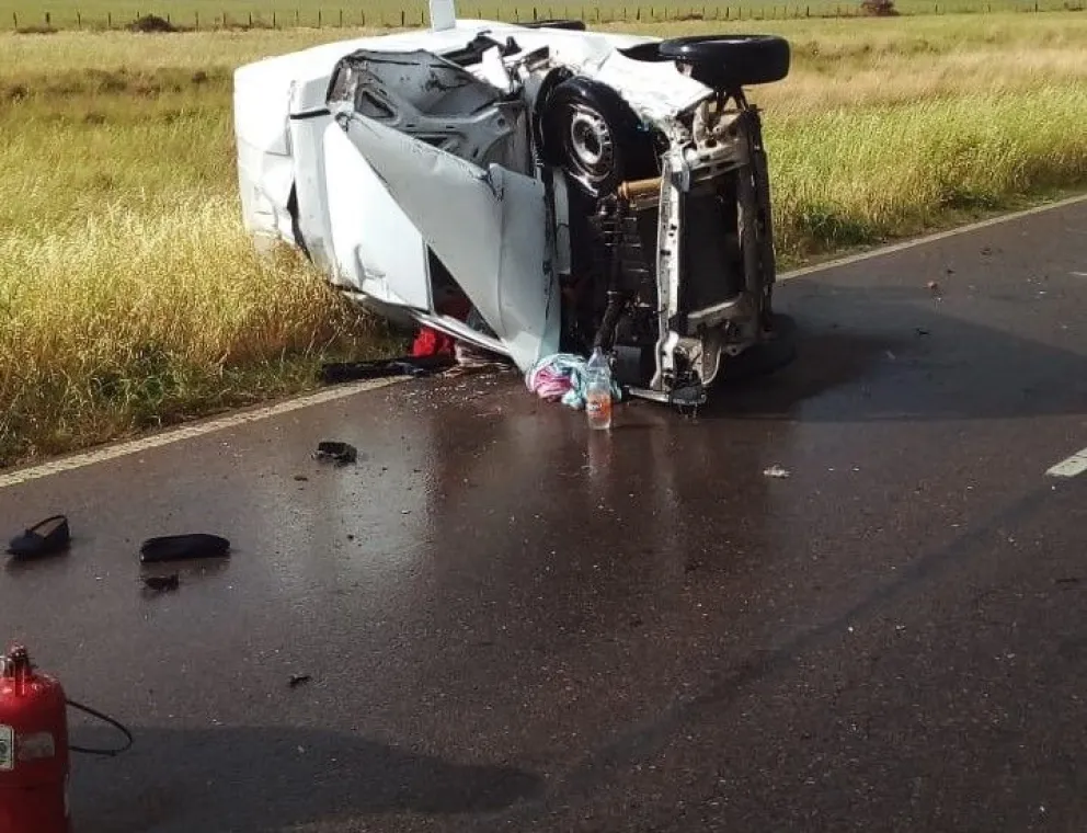 Falleció la mujer que sufrió un accidente de tránsito en ruta nacional 3 