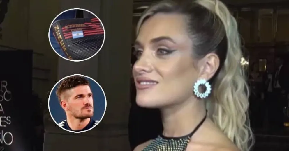 Qué hizo Camila Homs al enterarse que Rodrigo de Paul regaló los botines que ella le dedicó