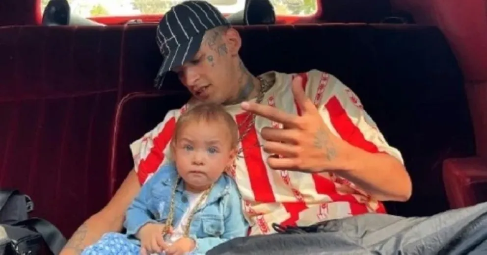 La promesa que L-Gante le hizo a su hija Jamaica