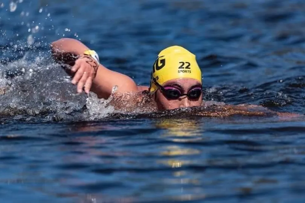 Iara Arias, la nadadora viedmense que sigue cosechando medallas