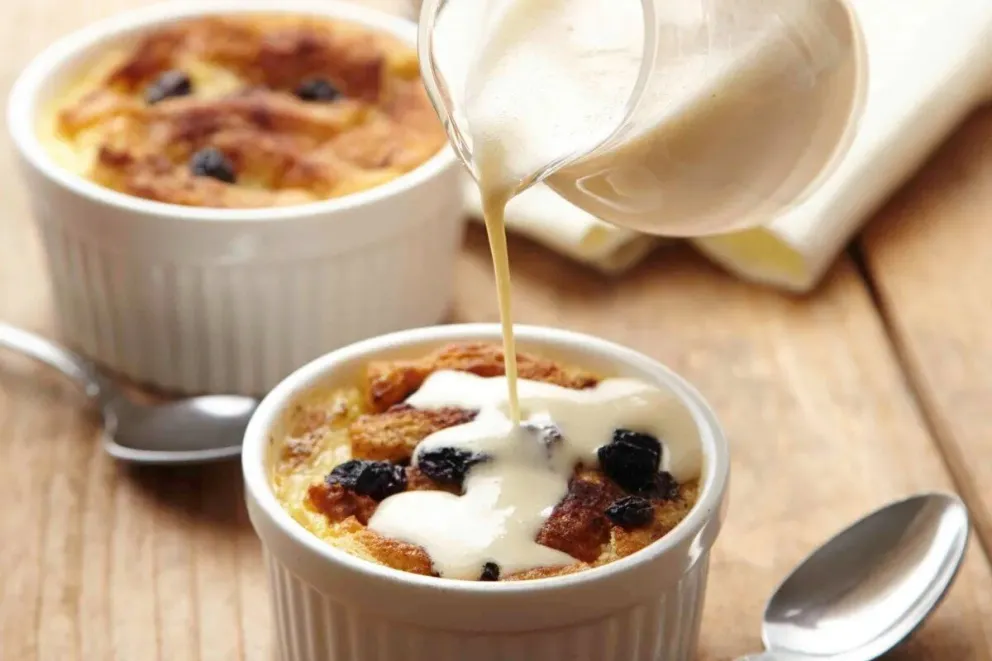 Un clásico: cómo hacer budín de pan 
