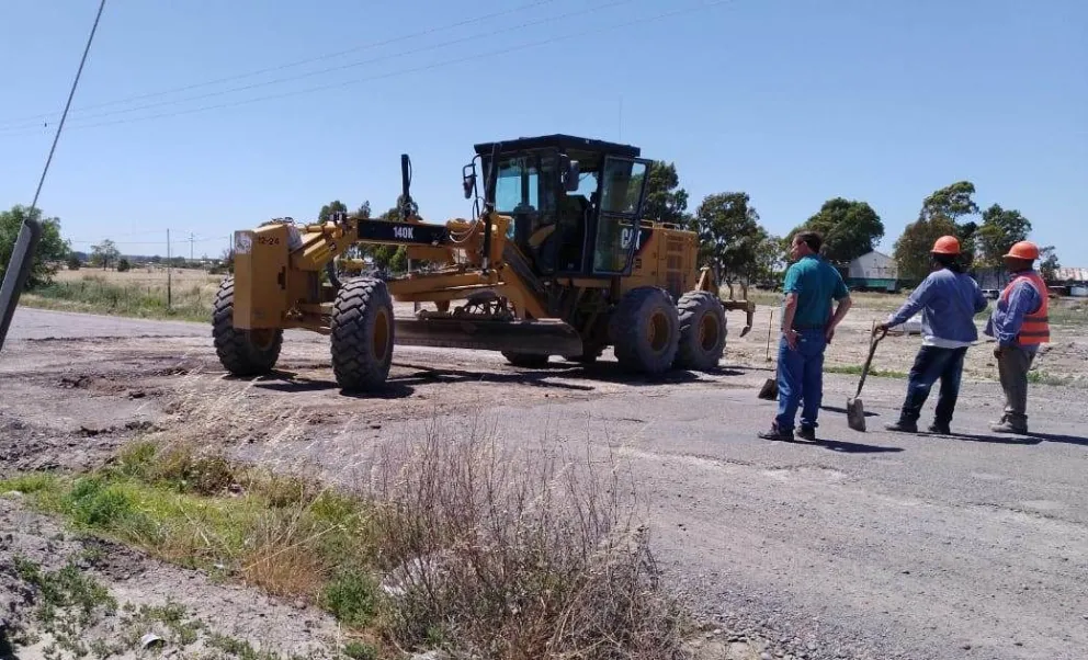 Recuperan y liberan al tránsito la ruta entre la estación ferroviaria y el aeropuerto Gobernador Castello