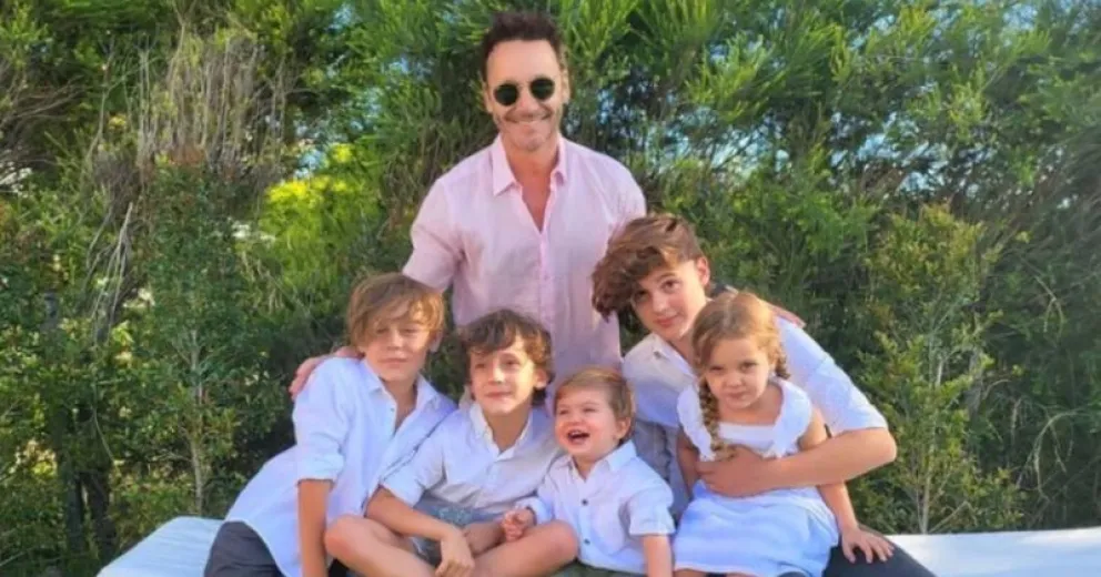 Benjamín Vicuña mostró el parecido de su hija Magnolia con Blanquita, la niña que tuvo con Pampita