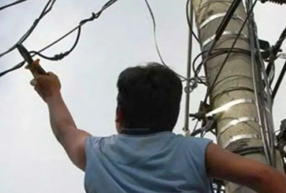 Ladrón murió electrocutado cuando intentaba robar cables de media tensión