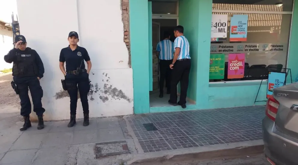 Estarían identificados los autores del violento robo a la casa de préstamos 