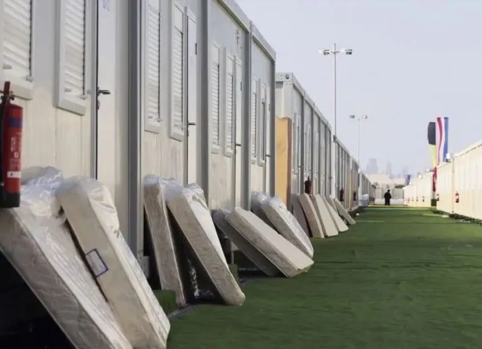 Mundial de Qatar: la desorbitante suma que pagan algunas personas por dormir en una caja 