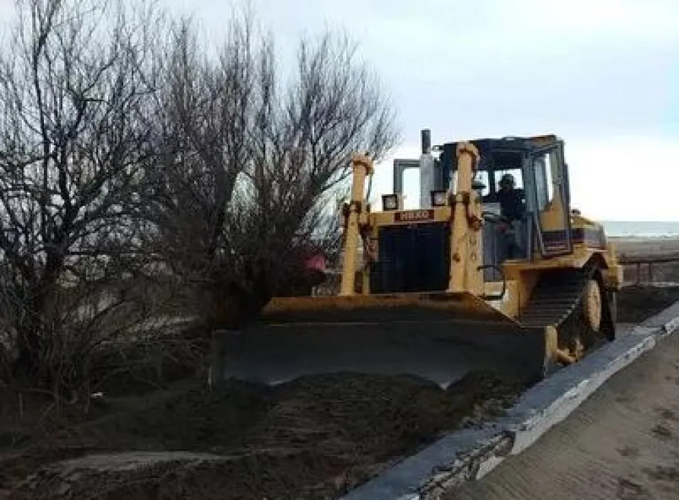 Avanzan las obras de El Cóndor para la apertura de temporada veraniega